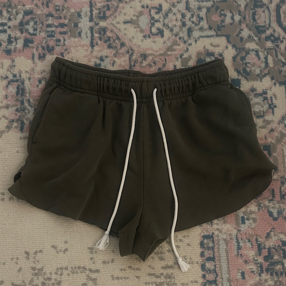 Women's Wild Fable Dark Green Shorts
